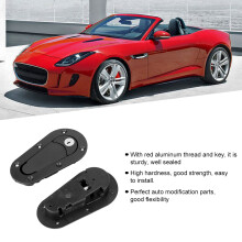 Universal Aluminum Alloy Hood Lock Pin for Car & Racing Black