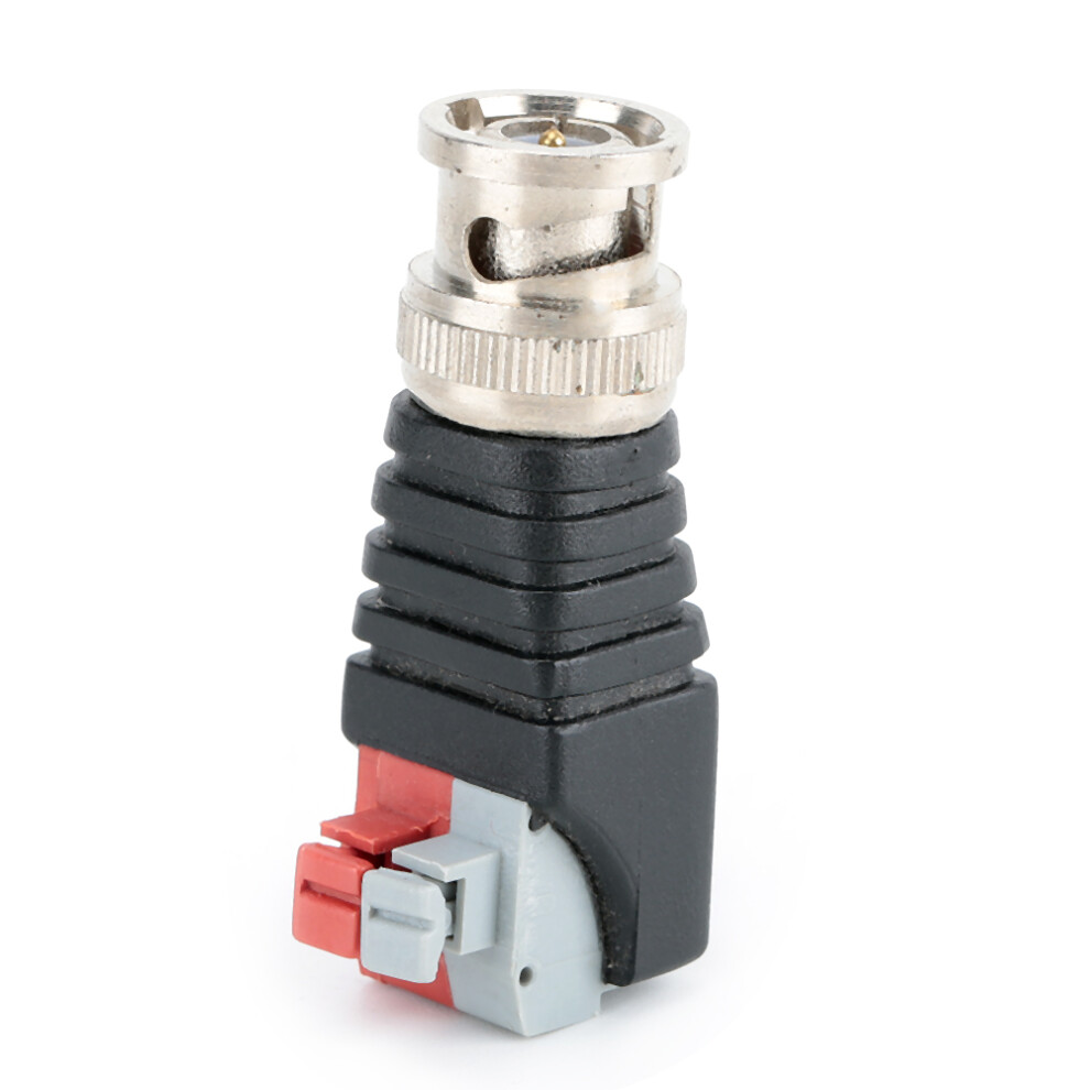 20Pcs Bnc Male Connector Adapter Plug For Cctv Camera Surveillance Systems 8771392669435