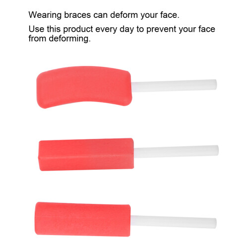 3pcs Silicone Chewies for Orthodontic Retainer, Bite Alignment Tool 2