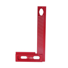 Woodworking Hole Ruler Measuring Tool Aluminum Alloy Wear Resistant Rust Proof