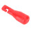 2pcs Cane Tip Replacements Hook Type for Walking Stick - Red Rubber Easy Fit 9