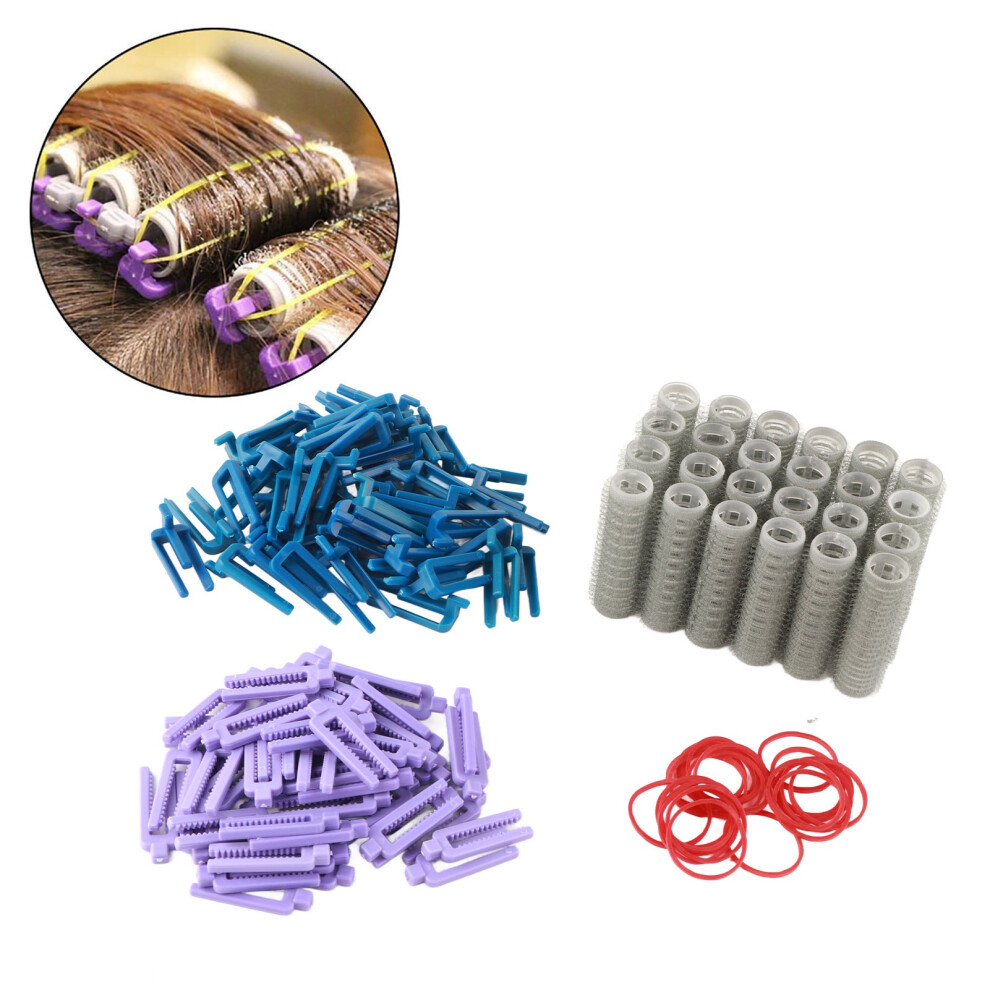 Professional ABS Hair Roller Set with Self-Adhesive for Easy Hair Styling