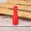 2pcs Cane Tip Replacements Hook Type for Walking Stick - Red Rubber Easy Fit 1