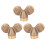 3Pcs Copper G1/2 DN15 Garden Sprinklers Watering Nozzle Set 2