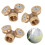 3Pcs Copper G1/2 DN15 Garden Sprinklers Watering Nozzle Set 6