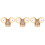 3Pcs Copper G1/2 DN15 Garden Sprinklers Watering Nozzle Set 8