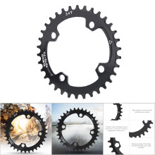96BCD Aluminium Fahrradkettenschild 34Z Schwarz Narrow Wide für MTB
