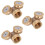 3Pcs Copper G1/2 DN15 Garden Sprinklers Watering Nozzle Set 14