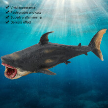 Hollow Megalodon & Sharks Model Toy 23x8.5x11.5cm Marine Ocean Life