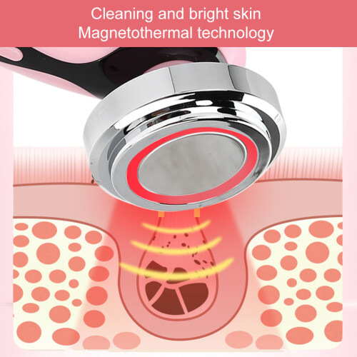 EMS Red Blue Light Therapy Face Machine – 4W, 500mAh, USB Rechargeable 1