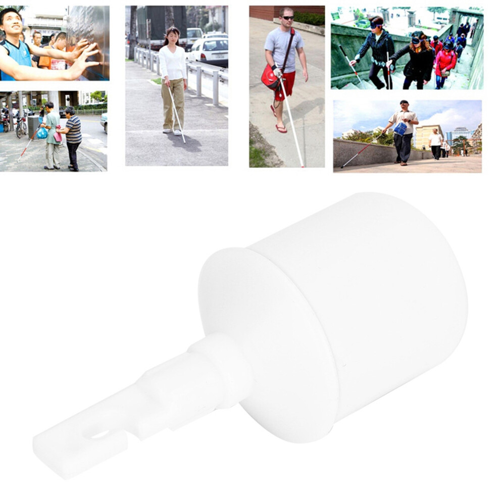 Cane Tip Replacement for Blind Walking Stick Plastic Accessory