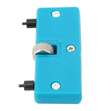 2PC Watch Repair Kit Cover Remover Battery Tool ABS+Steel 7x3.8cm