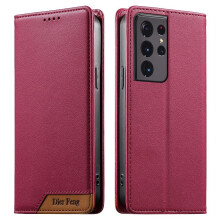 () Flip Case For Samsung Galaxy S21 Ultra Robust Drop Defense Superior Shockproof Protection Scratch Resistant Exterior