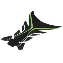 Carbon Fiber Fuel Tank Pad for Kawasaki Z650 Ninja650 Black