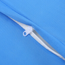 Paralyzed Patient Care Cushion Triangular Bed Sore Prevention Pad (50 x 25 x 15cm) Blue