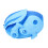 6pcs Dinosaur Eggs Deformation Models Children's Plastic Toys 8