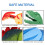 6pcs Dinosaur Eggs Deformation Models Children's Plastic Toys 13