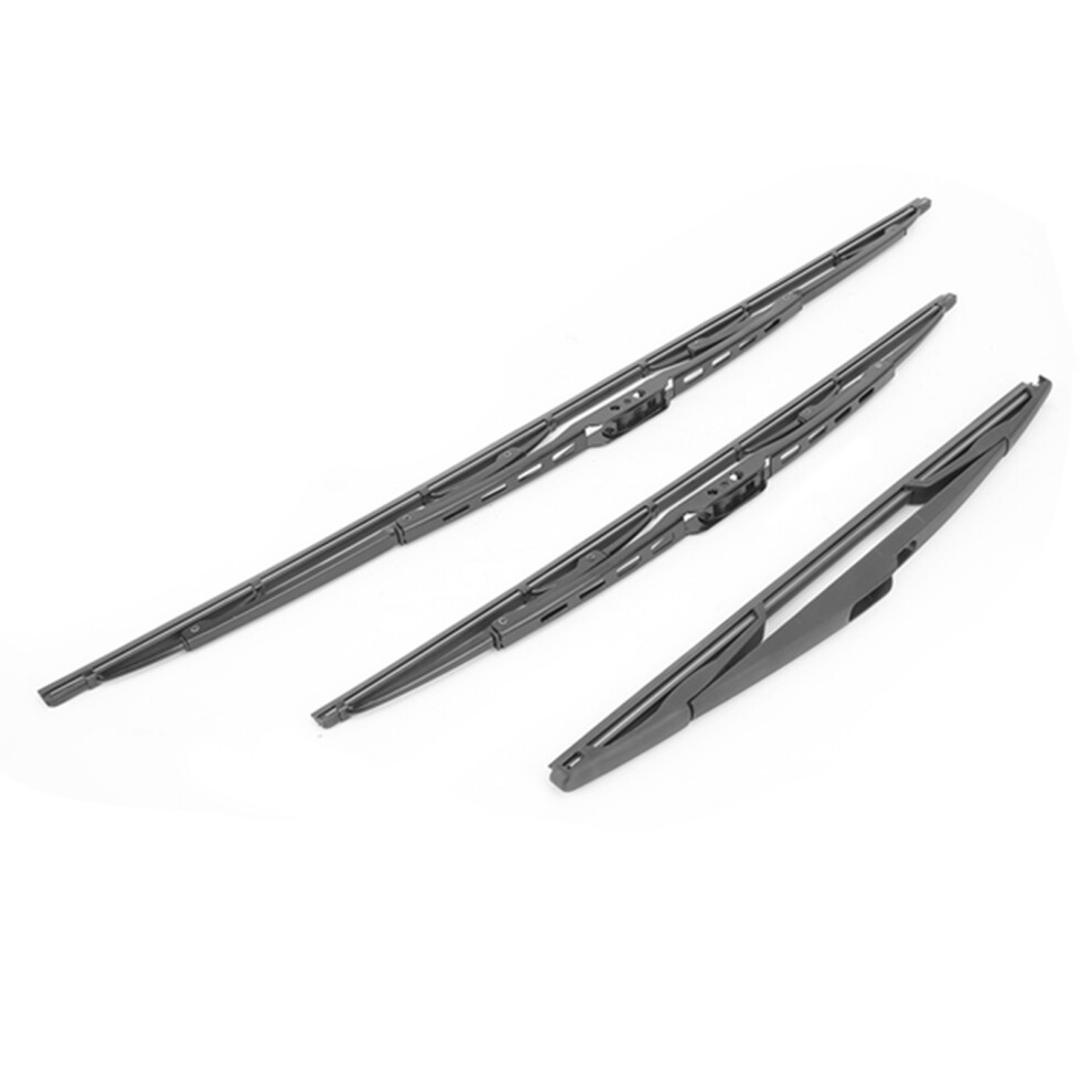 3Pcs Front & Rear Wiper Blades Set For Citroen C3 Mk1 2002Â2008 4271392405902