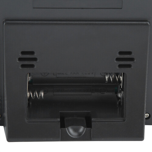 Digital Thermo-Hygrometer Meter, ABS, Black+White, 9.5x9x4cm 1