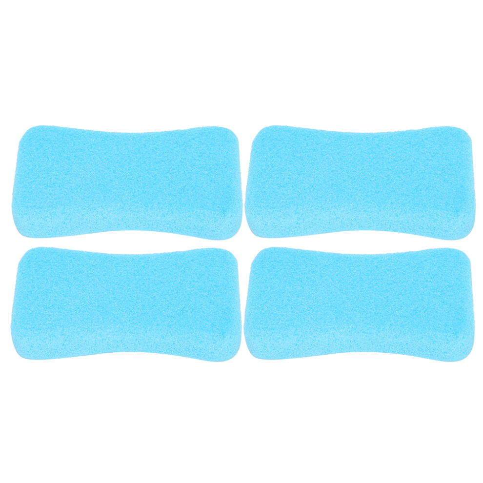 4pcs Pumice Stone Feet Callus Remover Pedicure Scrubber, 11x6.5x2cm