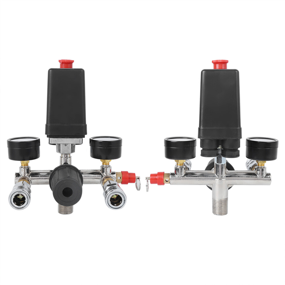 Heavy Duty Air Compressor Pressure Switch & Valve Manifold For Bama 1/4Â Fit 8701392407379
