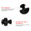 40mm Mini Car Data Recorder Holder, Adjustable, 2Pcs 4