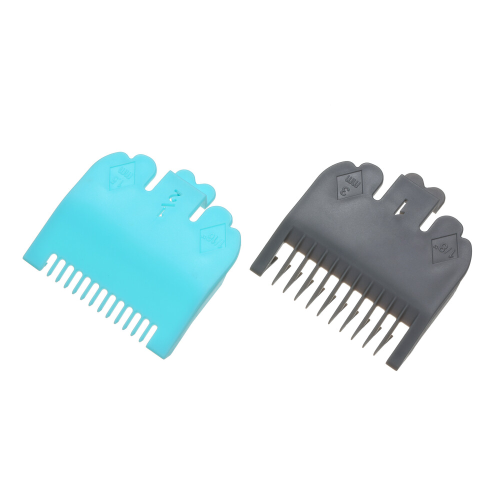 2PCS Hair Clipper Guide Comb Set 1.5mm-3mm for Wahl Clippers