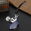 Water Filter Pipe Smoking Set, Silver Plastic, Light, Innovative Gift 1