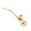 Portable Copper Alloy Water Filter Smoking Pipe C-1 Single Use 10