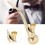 Portable Copper Alloy Water Filter Smoking Pipe C-1 Single Use 11
