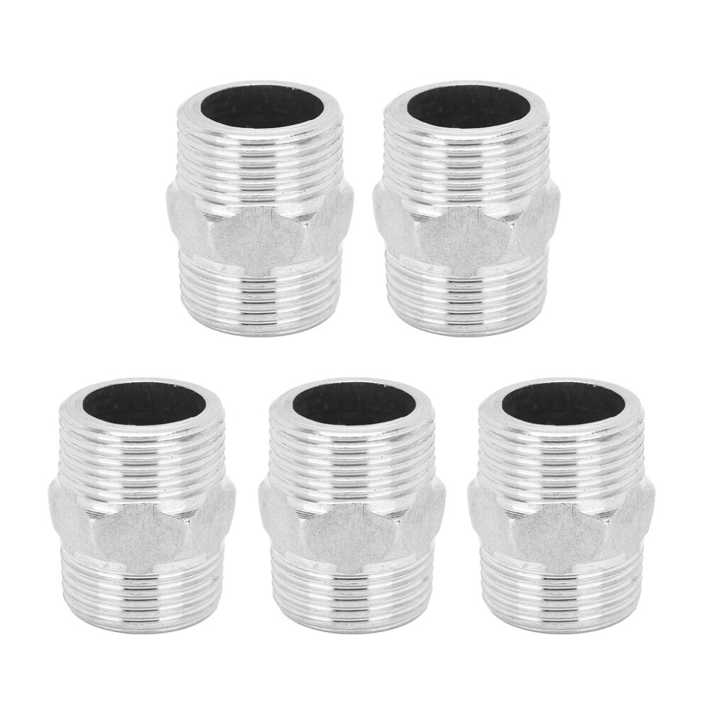 Stainless Steel G3/4In Male To G3/4In Male Pipe Fitting Hex Nipple Connector 3131392408178
