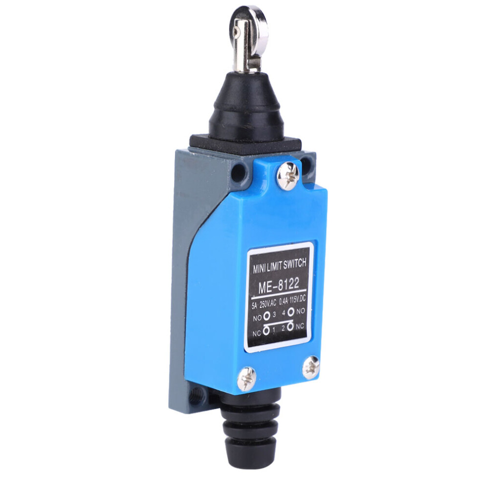 250Vac 5A Micro Limit Switch Me-8122 With Roller Plunger Compact Mini Switch 7611392409581