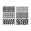 6Pcs PET Detailed Drawing Templates-Stripe light picking 1