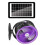 Convenient Solar USB Fan Offering 3 To 6 Hours-Dark Grey 1