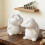 Silicone Handmade Mold Rabbits Shape Crafting Moulds Figurine 5