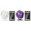 Convenient Solar USB Fan Offering 3 To 6 Hours-Dark Grey 2