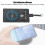 Type C Wireless Charger Receiver 2PCS Slim Compact Adapter for Mobile Phones 7