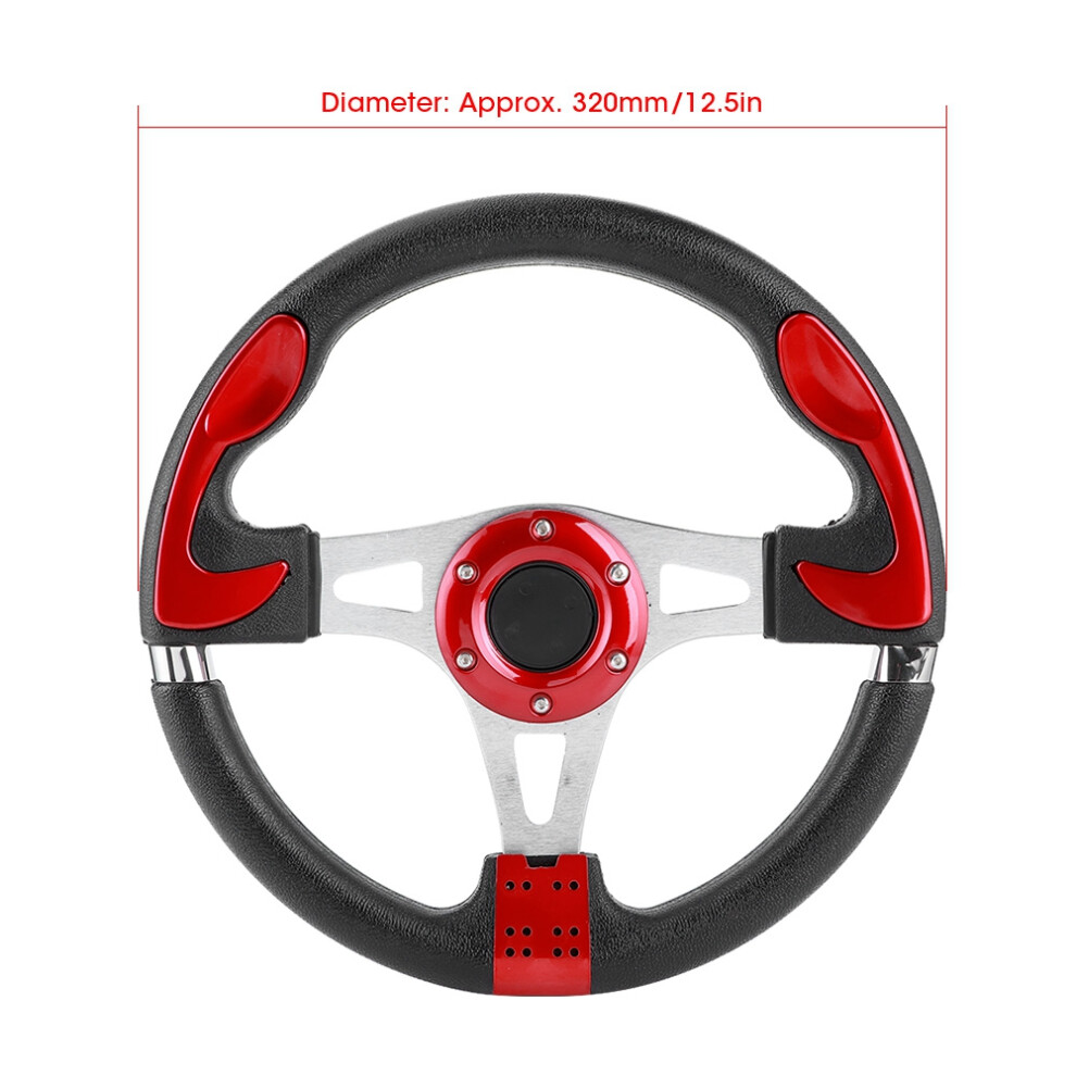 12.5In Car Steering Wheel Horn Button 7340572568175
