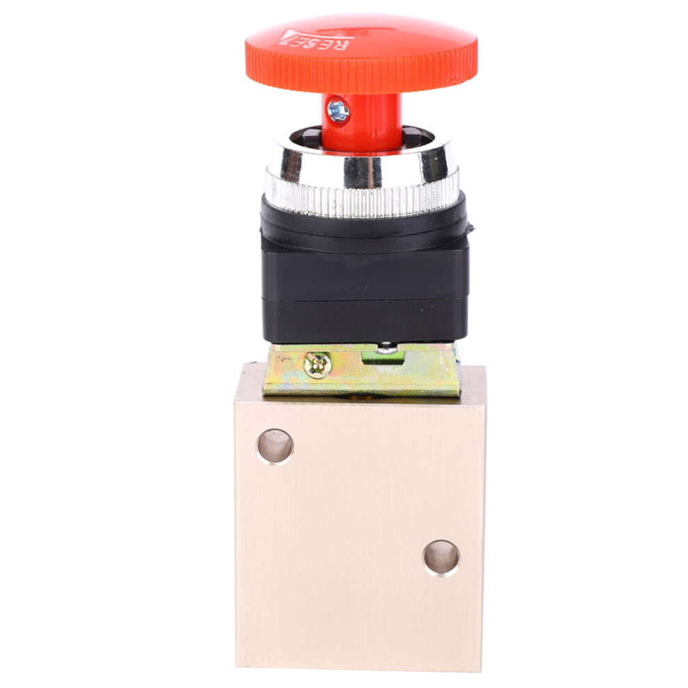 Jm-06 Pneumatic Mechanical Valve Pt 1/4In Self-Locking 2-Position 9391392411163