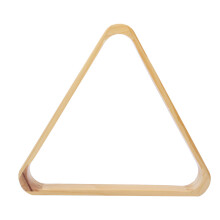 Wooden Snooker Balls Holder Triangular Rhombus Frame - Durable Pool Accessory
