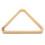 Wooden Snooker Balls Holder Triangular Rhombus Frame - Durable Pool Accessory 2