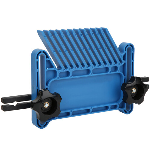 2er Pack Holz Federbretter Blau 2