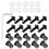 10x Motorcycle Fairing Screws Nuts Washers 21