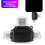 iOS Mobile Phone Memory Card & Camera OTG Reader 4-in-1 Multi Function Black 9
