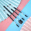 Professional 4pcs Eyebrow & Eyelash Brush Set with Double Head Design 3