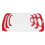Red 3pce Fruit & Veg Boards 1