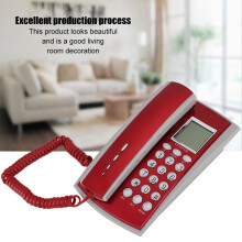 KX T071CID-1 Red English Small Extension Telephone with Caller ID