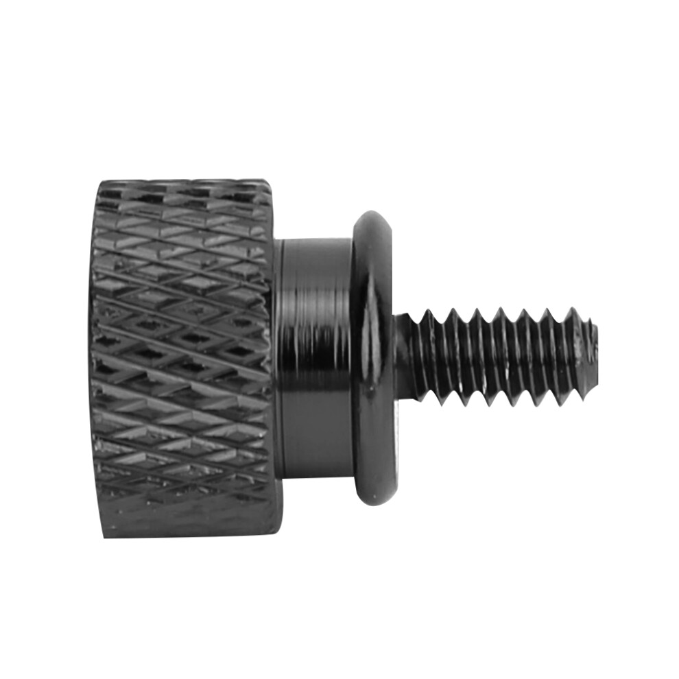 Aluminium Alloy Thumb Screws 20Pcs Set Hand Tighten Fasteners 6#-32 Black 6941392684468
