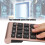 BT304 22-Key Wireless Numeric Keypad Bluetooth 5.0 80Hrs Runtime 11