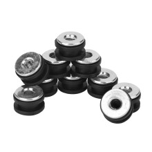 Motorcycle Rubber Grommets Bolt Kit 10Pcs for Honda Fairing Cowling Replacement